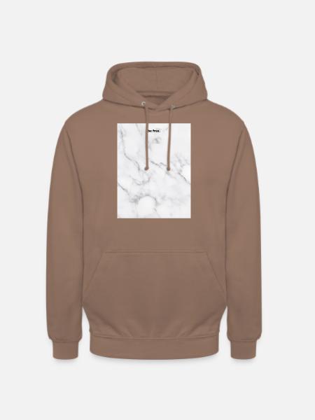 be free. - Unisex Hoodie - Mokka