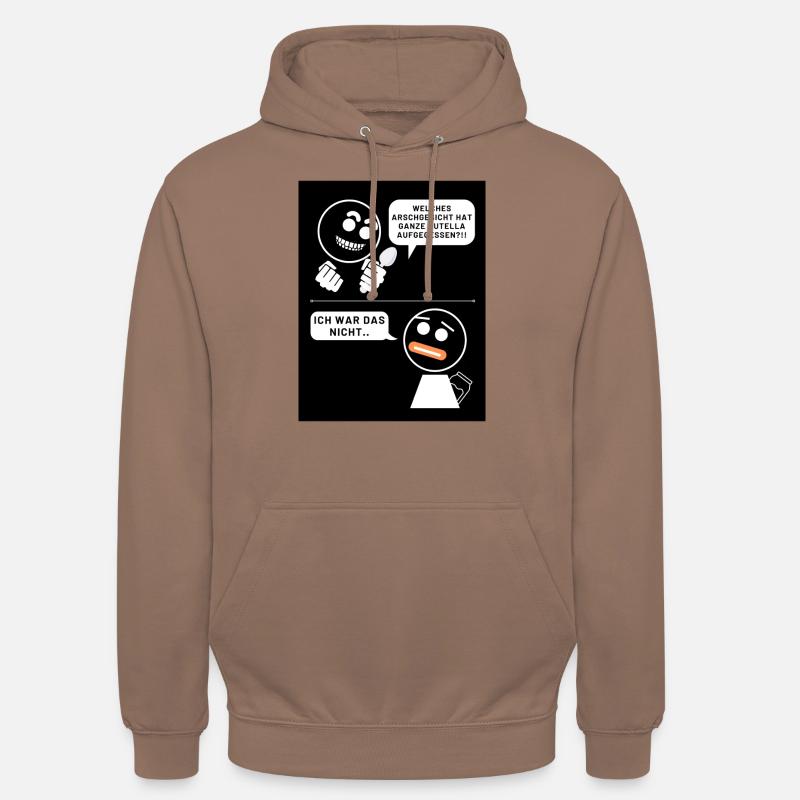 Wer hat mein Schokoladenaufstrich aufgegessen... - Unisex Hoodie - Mokka