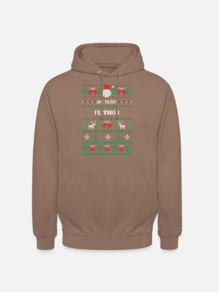Un cinéaste joyeux - Sweat-shirt à capuche unisexe - moka