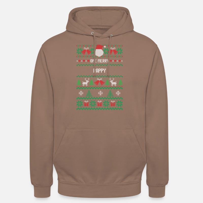 Un joyeux Pappy - Sweat-shirt à capuche unisexe - moka