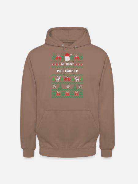 One Merry Photographer - Unisex Hoodie - mocha