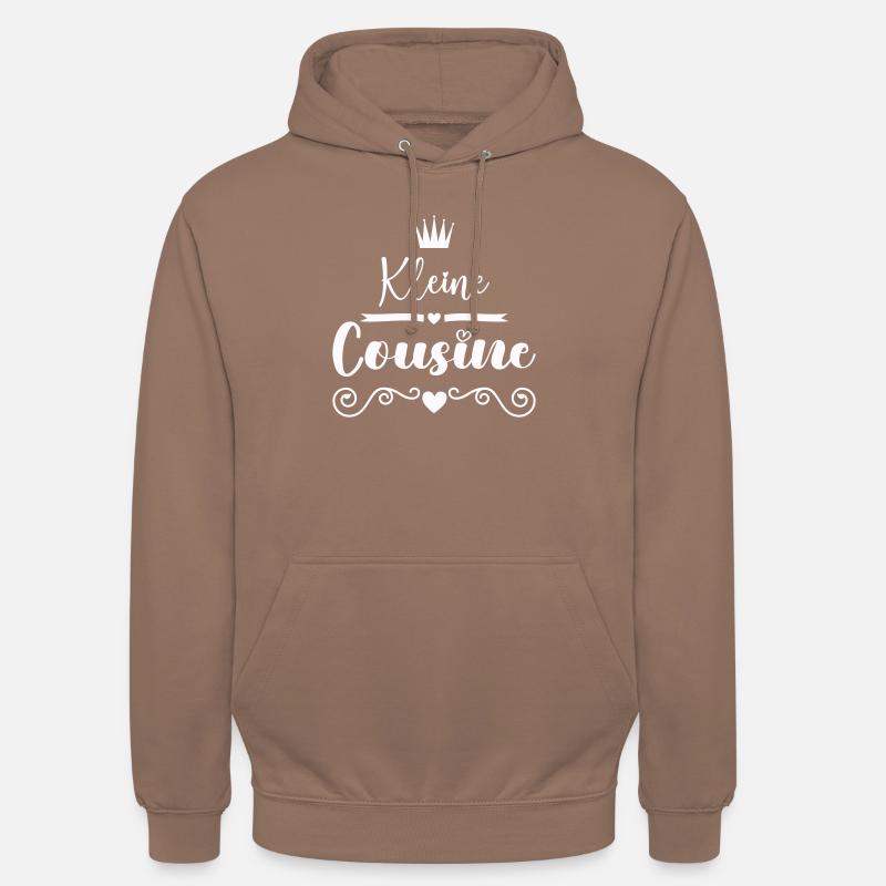 Petit cousin - Sweat-shirt à capuche unisexe - moka