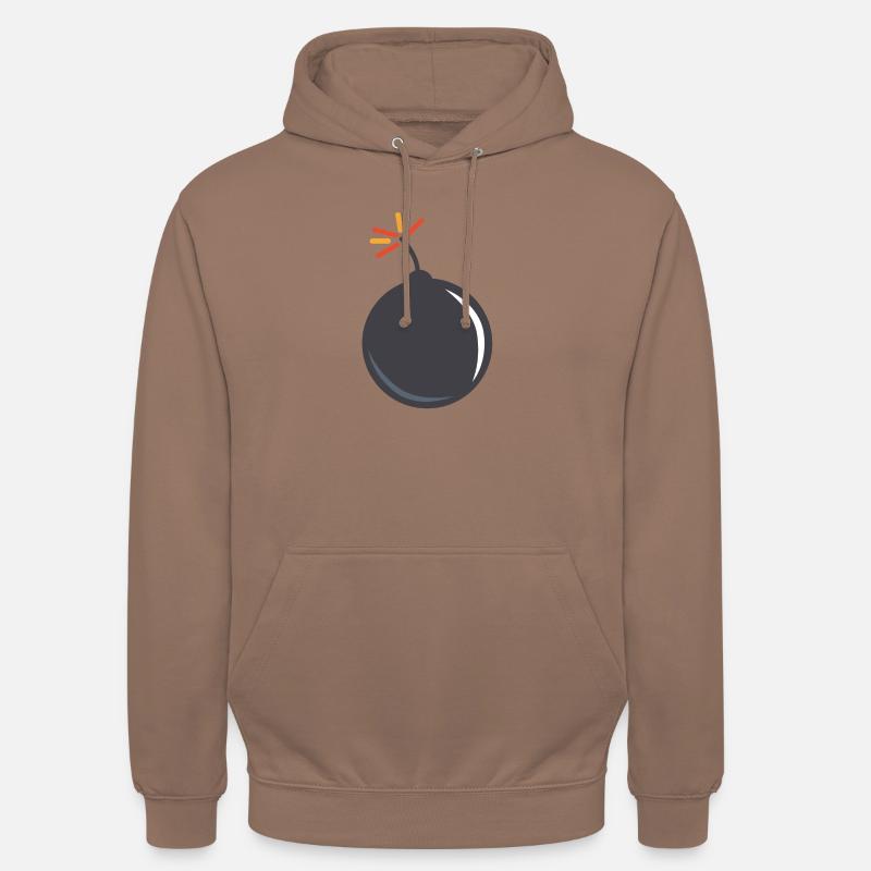 bombe - Sweat-shirt à capuche unisexe - moka