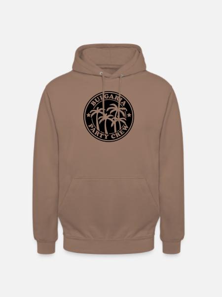 bulgaria_party_crew_1_f1 - Unisex Hoodie - Mokka