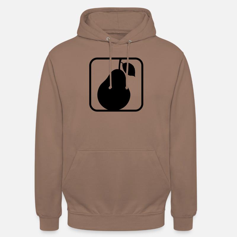 Pear Logo - Sweat-shirt à capuche unisexe - moka