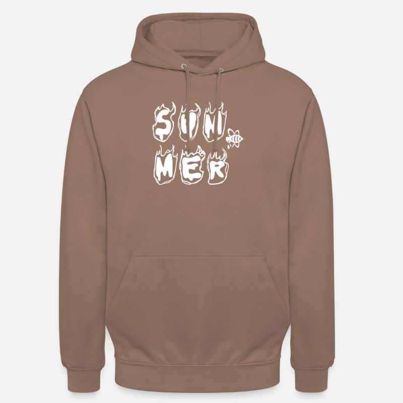 Simple text design - Unisex Hoodie - mocha