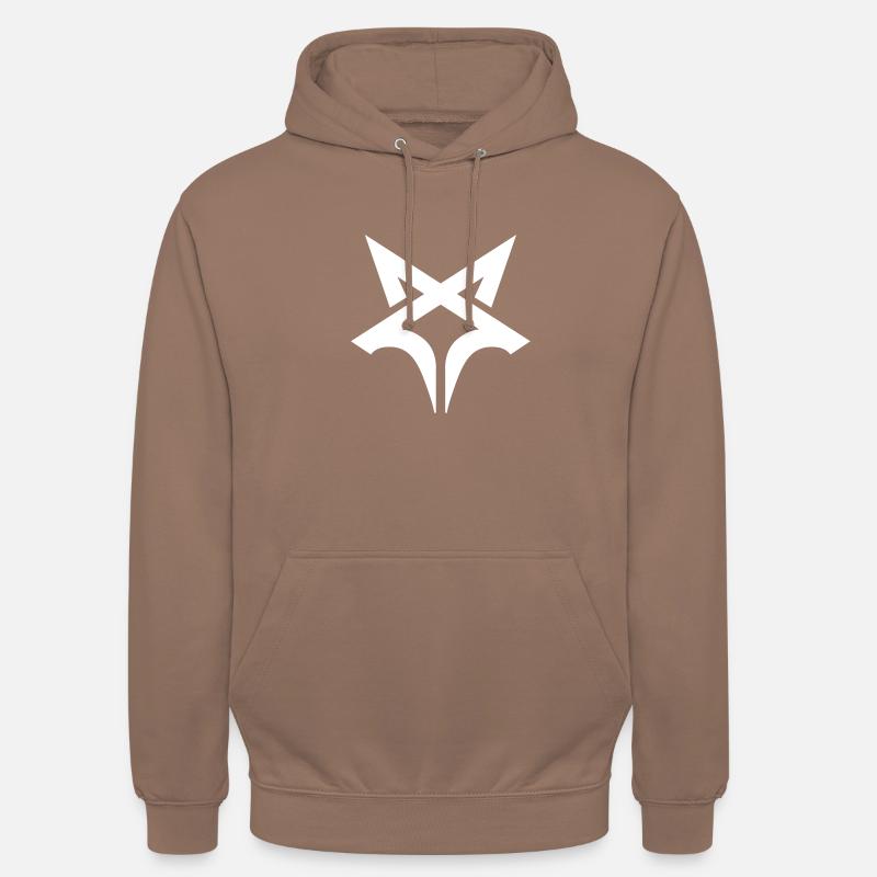 Tschetschenischer Wolf Logo - Unisex Hoodie - Mokka