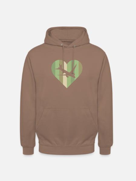 Aerospace Aerospace Engineering Flieger - Unisex Hoodie - Mokka