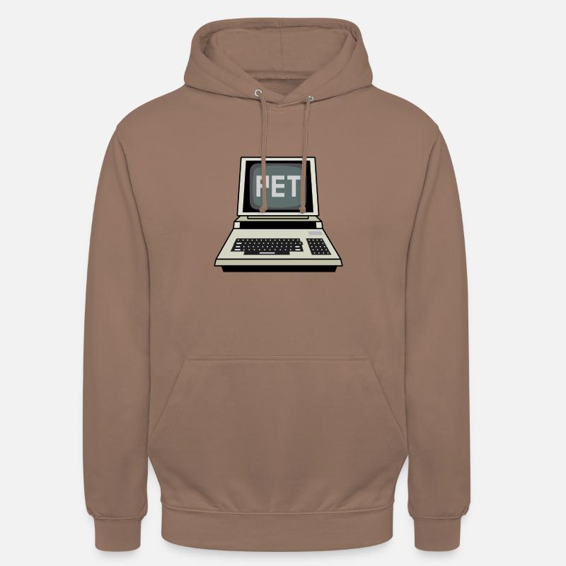Computer PET - Unisex Hoodie - Mokka