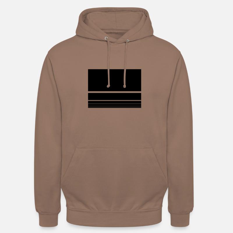 msdshirts M2 - Sweat-shirt à capuche unisexe - moka