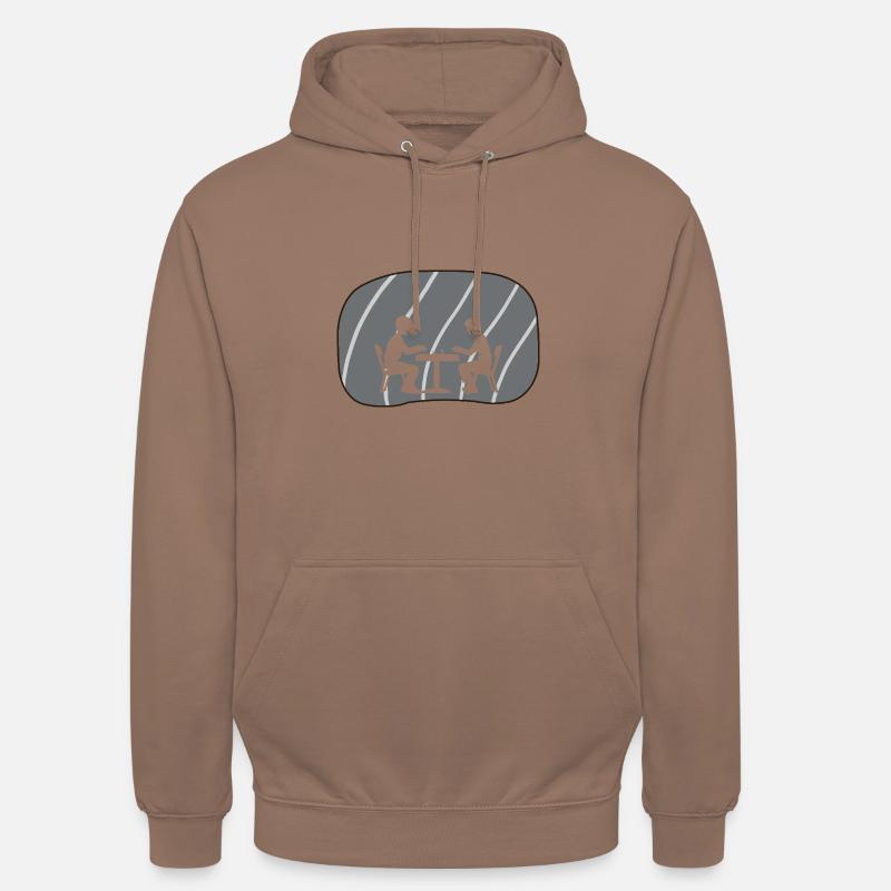 Brettspiele Gemeinschaftsspiele - Unisex Hoodie - Mokka
