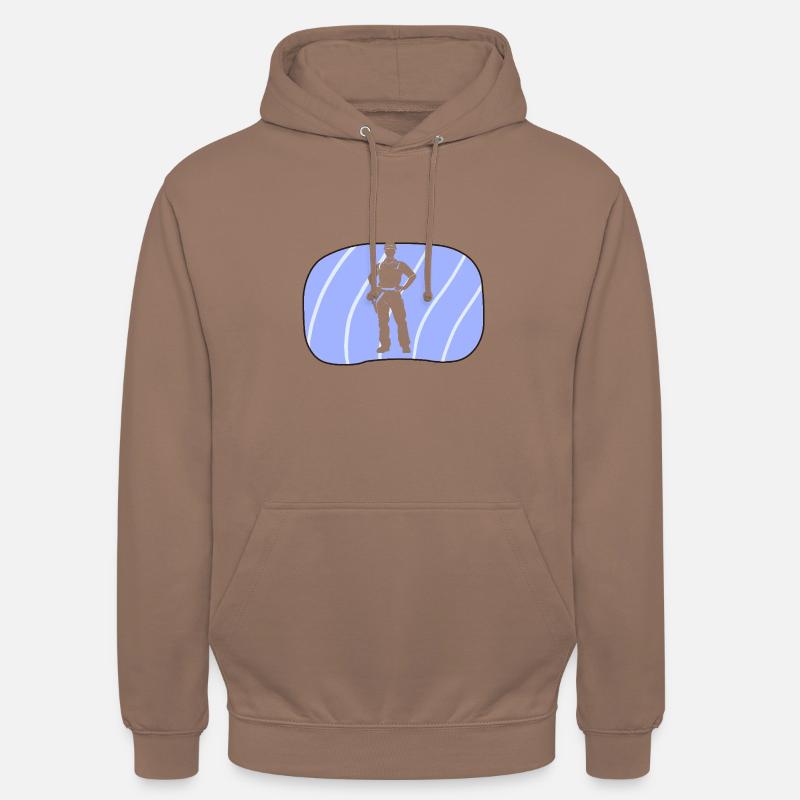 Plombier Plombier - Sweat-shirt à capuche unisexe - moka