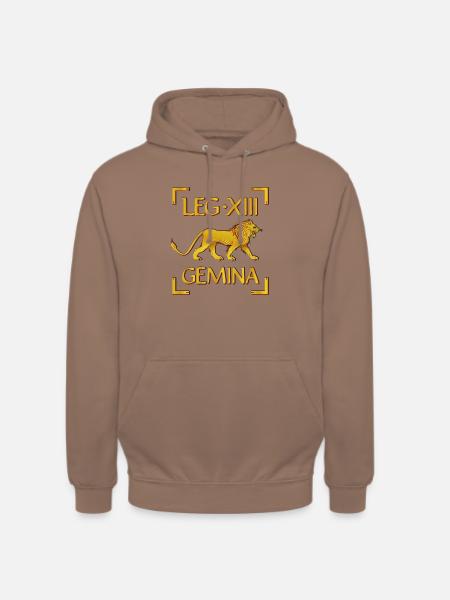 LEGIO XIII LEONIS - Unisex Hoodie - Mokka