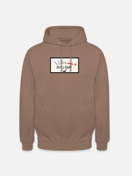CONNERIES - Sweat-shirt à capuche unisexe - moka