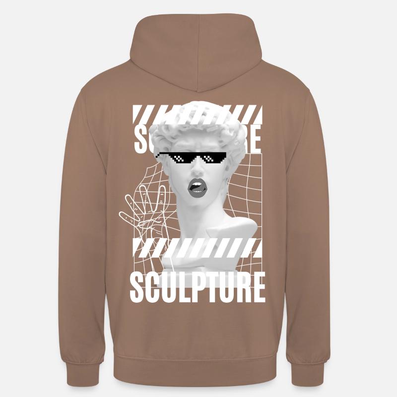 Statue - Unisex Hoodie - Mokka