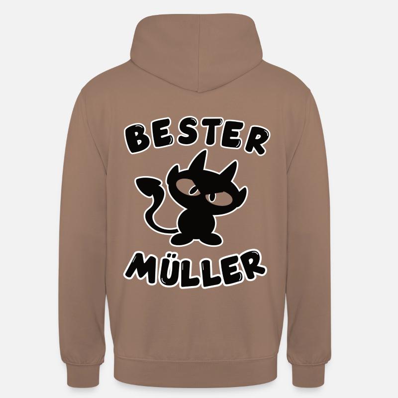 cooles bester Müller Design - Unisex Hoodie - Mokka