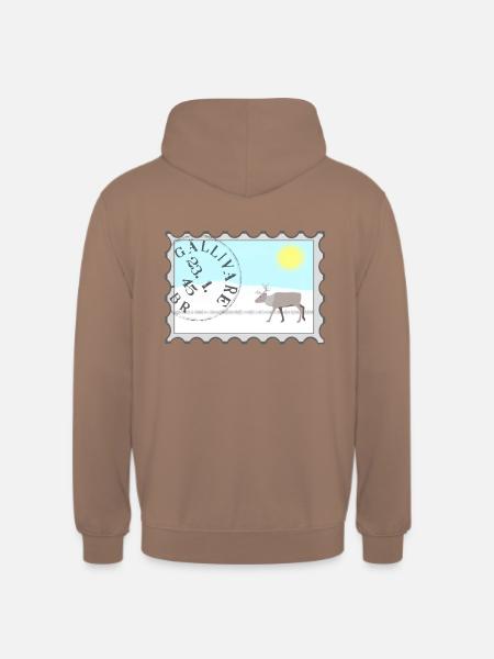 Stempel Gällivare - Unisex Hoodie - Mokka