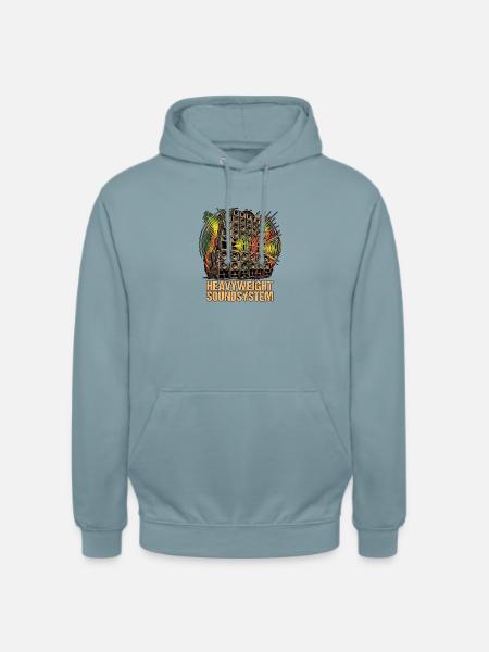 Heavyweight Dub Reggae - Unisex Hoodie - Nebelblau