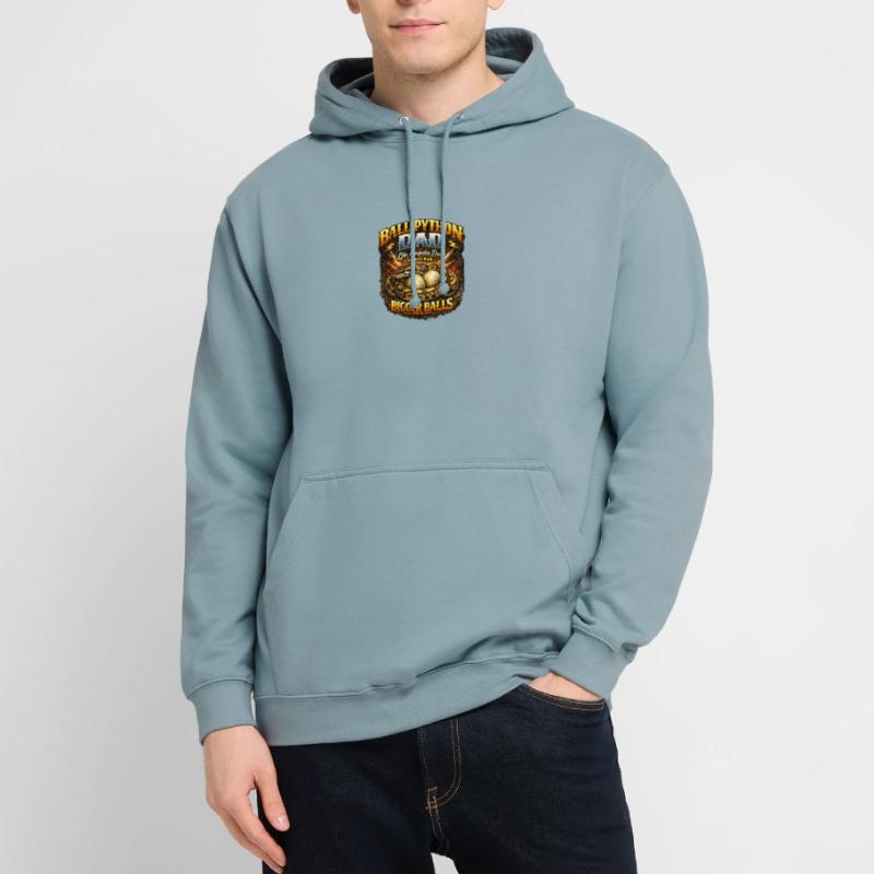 Python roi python Papa Œufs plus gros propriétaire de roi python Sweat-shirt à capuche unisexe