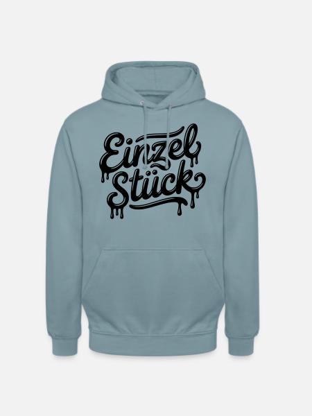 Einzelstück - Unisex Hoodie - Nebelblau