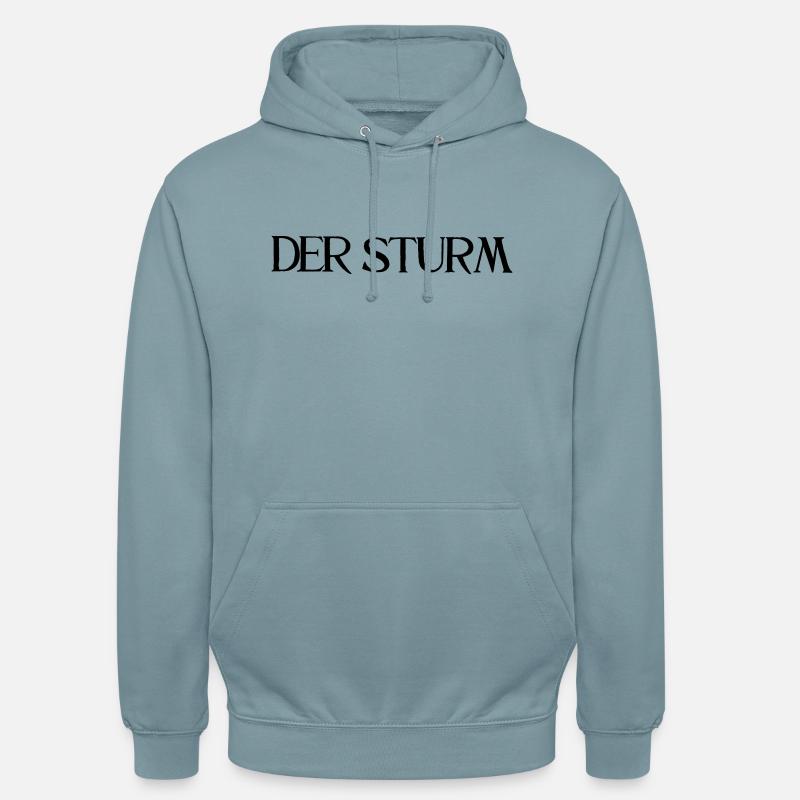 Der Sturm - Unisex Hoodie - Nebelblau