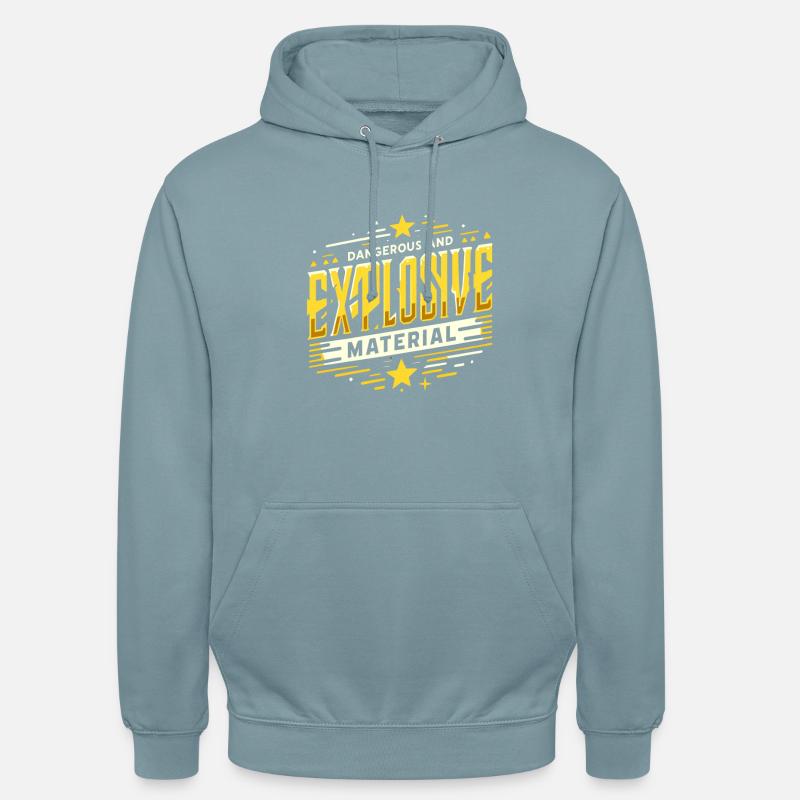 Explosive - Unisex Hoodie - Nebelblau