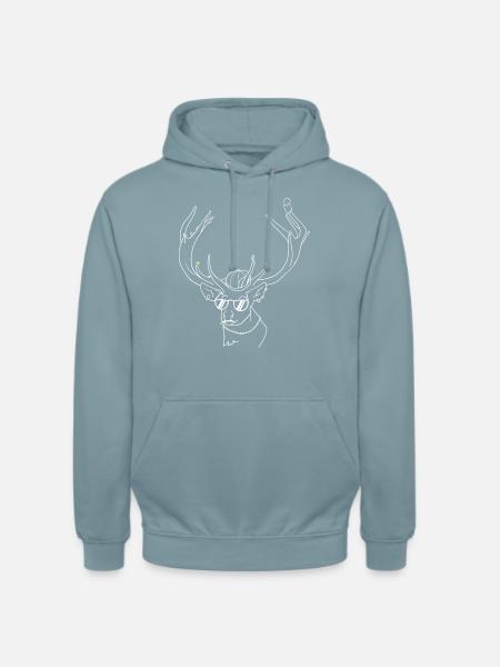 Ich hab Bock! - Unisex Hoodie - Nebelblau