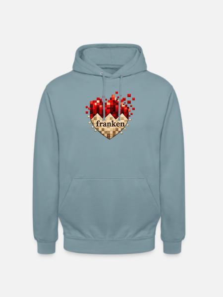 Franken - Unisex Hoodie - Nebelblau