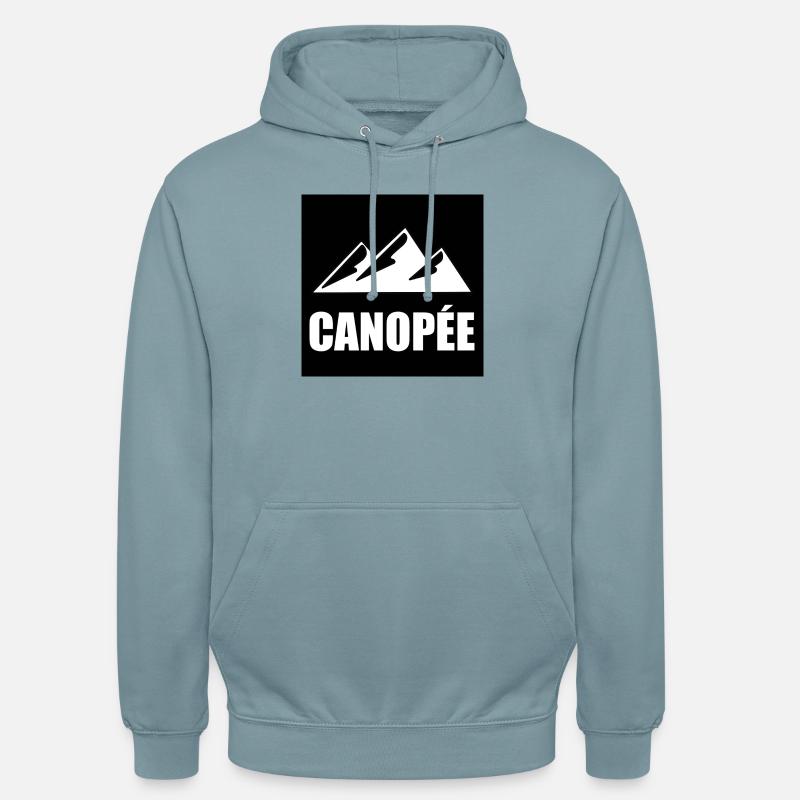 9ddd30377484bdfc434a2b9674e99c4a - Sweat-shirt à capuche unisexe - bleu fumée