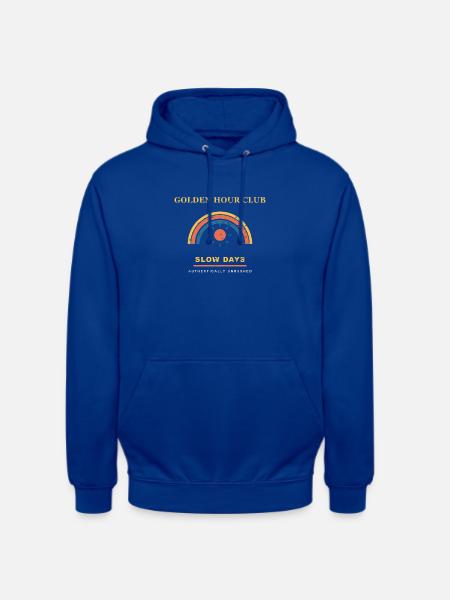 Golden Hour Club - Unisex Hoodie - Royalblau