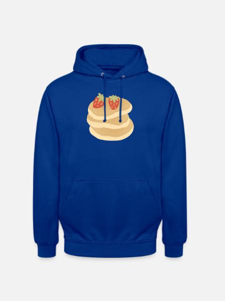 Strawberry Pancake Stack - Unisex Hoodie - bright royal