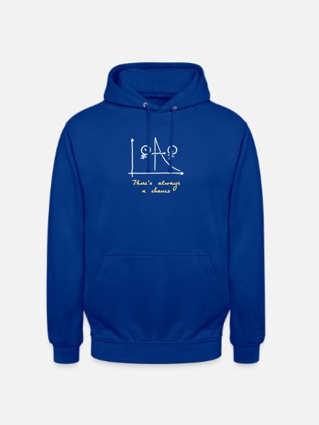 Es gibt immer eine Chance - Unisex Hoodie - Royalblau