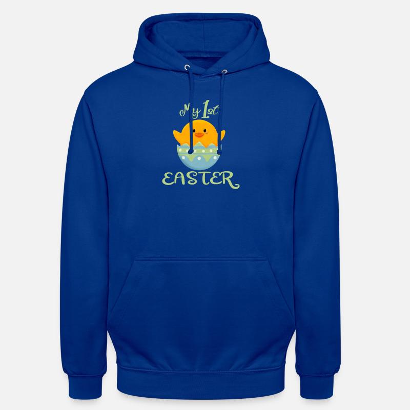 Happy Easter First Easter Chick - Unisex Hoodie - bright royal