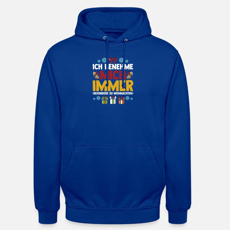 Noël du Père Noël - Sweat-shirt à capuche unisexe - bleu royal