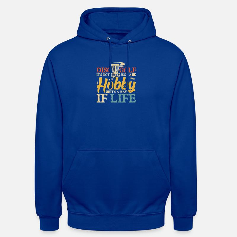 Disc Golf Geschenke Discgolf - Unisex Hoodie - Royalblau