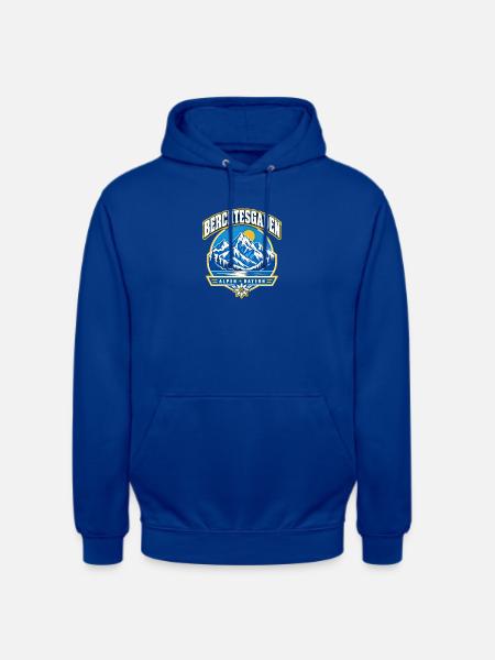 Berchtesgaden Alpen Bayern Bergsee - Unisex Hoodie - Royalblau