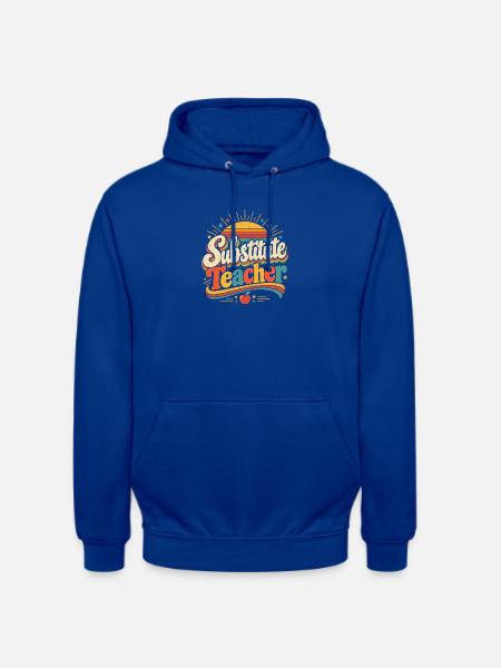 Retro Substitute Lehrer - Unisex Hoodie - Royalblau