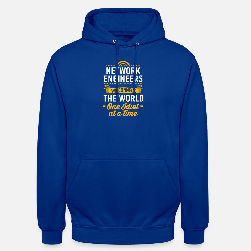 Netzwerk Ingenieur Programmierer Informatiker - Unisex Hoodie - Royalblau