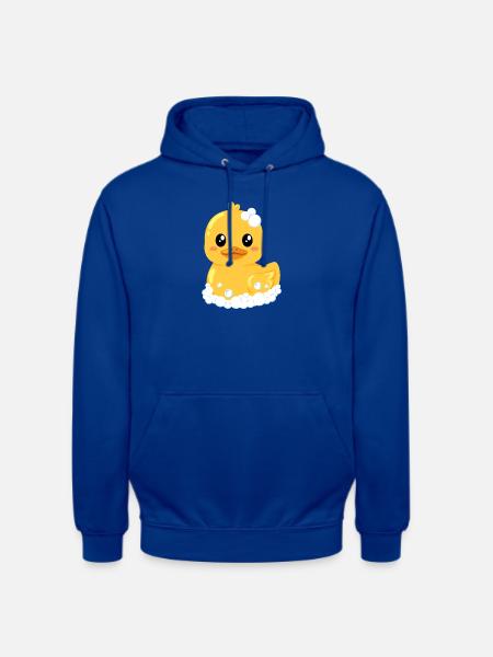 Gummiente im Schaumbad - Unisex Hoodie - Royalblau