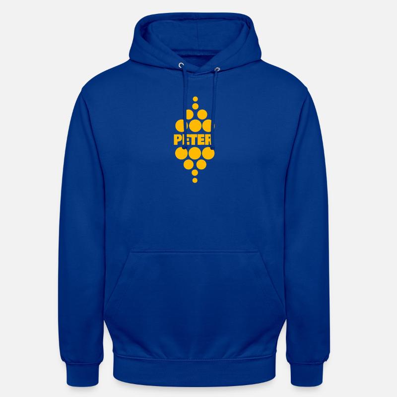 Peter dans le rôle de Peter - Sweat-shirt à capuche unisexe - bleu royal