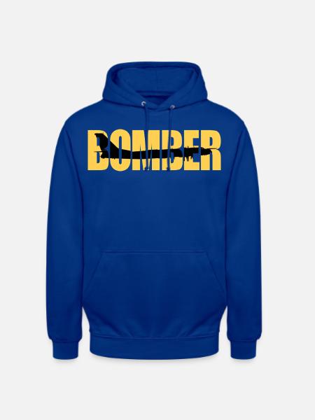 Bomber Tu-95 - Unisex Hoodie - bright royal