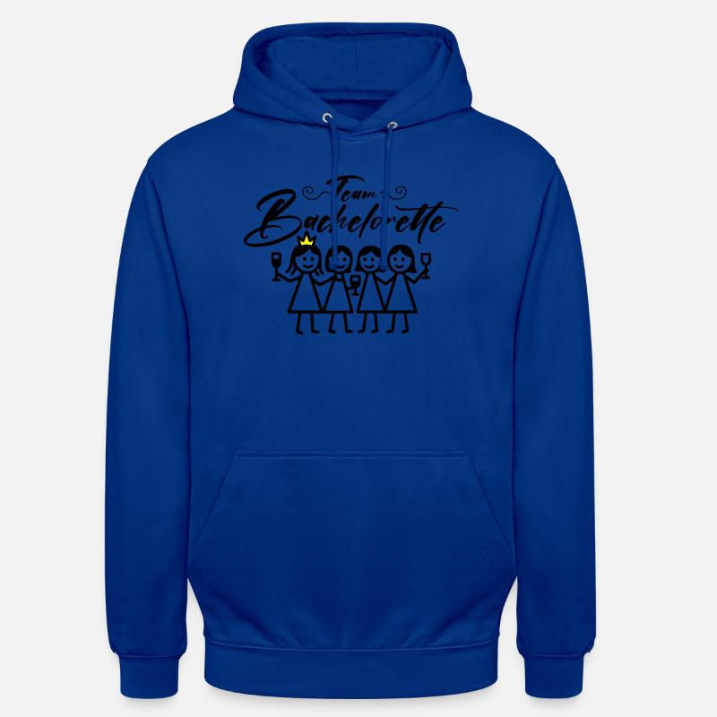 Bachelorette Team Girls - Sweat-shirt à capuche unisexe - bleu royal