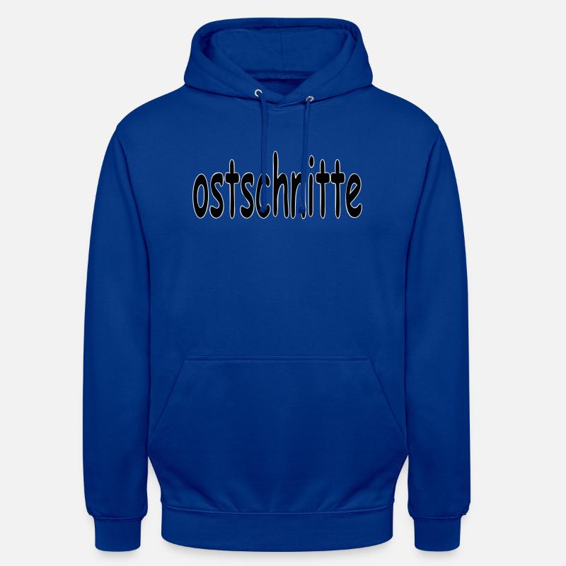 ostschnitte - Sweat-shirt à capuche unisexe - bleu royal