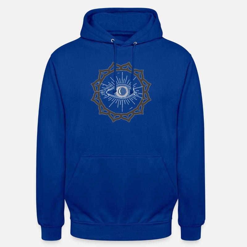 Das geöffnete dritte Auge - Geschenkidee - Unisex Hoodie - Royalblau