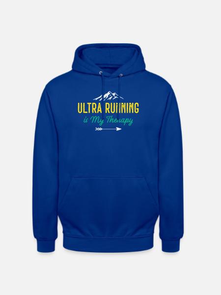 Ultra Running is My Therapy - Unisex Hoodie - bright royal