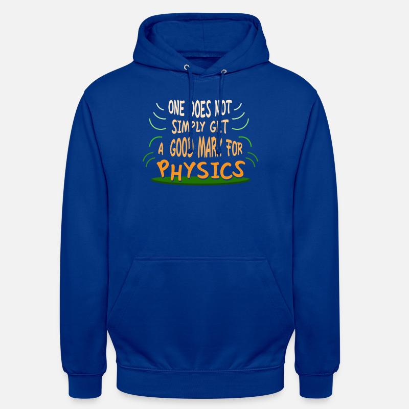 Physics Physicist Physics Student Physics Teacher - Unisex Hoodie - bright royal
