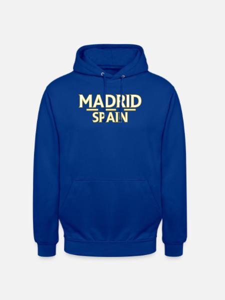 Madrid – Spain - Unisex Hoodie - bright royal