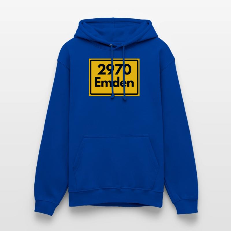 OLD POSTCODE ZIP CODE RETRO ⚓ 2970 Emden Moin moin Unisex Hoodie