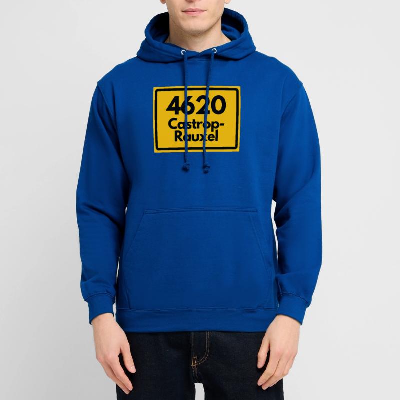 OLD POSTCODE POSTCODE RETRO 4620 CASTROP-RAUXEL Unisex Hoodie