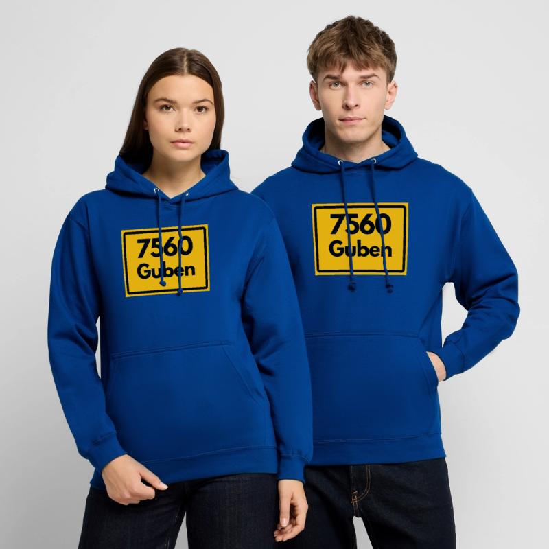 OLD POSTCODE POSTCODE RETRO 7560 GUBEN Unisex Hoodie